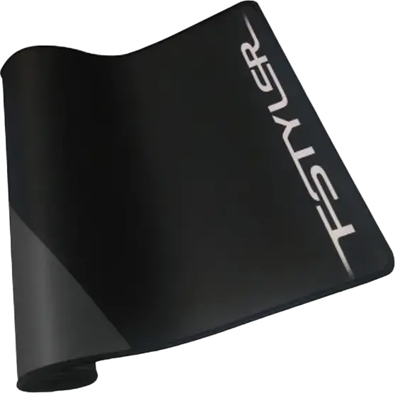 A4Tech FP70 F-Styler Extended Mouse Pad, Premium Textured Cloth Surface, Non-Slip Rubber Base, 750 x 300 x 2 mm, Black, for Optical and Laser Mice