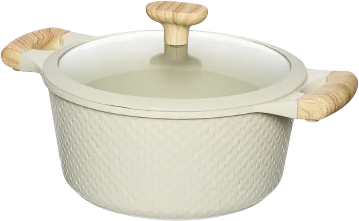 Cratiță RESTO 93803, 4,2L, 24cm, Bej