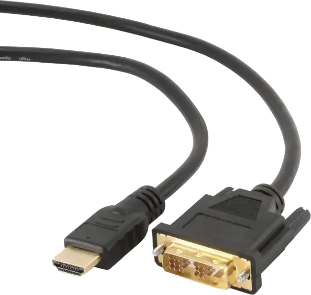 Cablu Video Cablexpert CC-HDMI-DVI-15, HDMI (M) - DVI-I (M), 4,5m, Negru