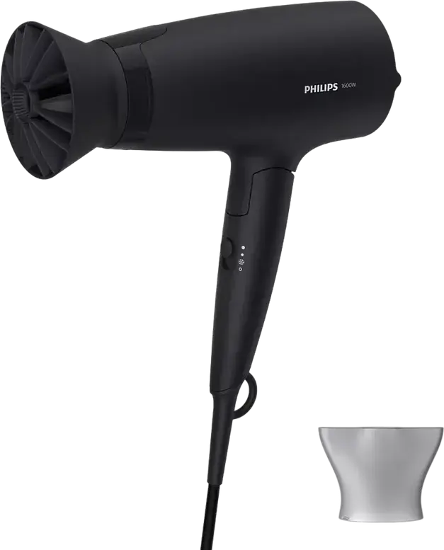Uscător de păr Philips BHD308/10, 1600W, Negru