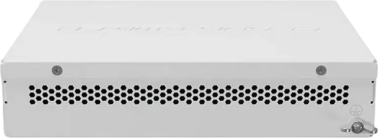 Switch Smart MikroTik CSS610-8G-2S+IN Cloud, 8 Porturi Gigabit Ethernet, 2 Porturi 10G SFP+, SwOS Lite, Managed Layer 2, Passive PoE-in, Alb