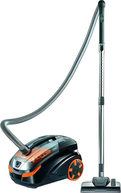 Thomas DryBOX Amfibia Pet Hybrid Wet & Dry Vacuum Cleaner, 1700W, HEPA Filter, Dual Cyclone & Water Filtration, Turbo Brush for Pet Hair, Black/Orange