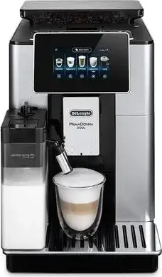 DeLonghi DLSC311 Double Wall Thermo Cappuccino Glasses, 2 Pieces, 190ml Borosilicate Glass Thermal Insulation Cups, Dishwasher Safe Transparent Set
