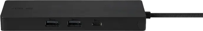 USB-C хаб ASUS DC210 8-в-1, док-станция HDMI 4K@60Hz, зарядка PD 100W, Ethernet RJ45, картридер SD/microSD, алюминиевый корпус, черный