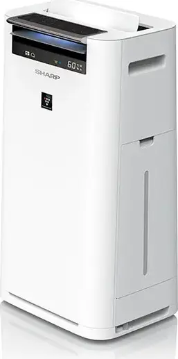 Umidificator și purificator de aer Sharp KCG50EUW, Alb