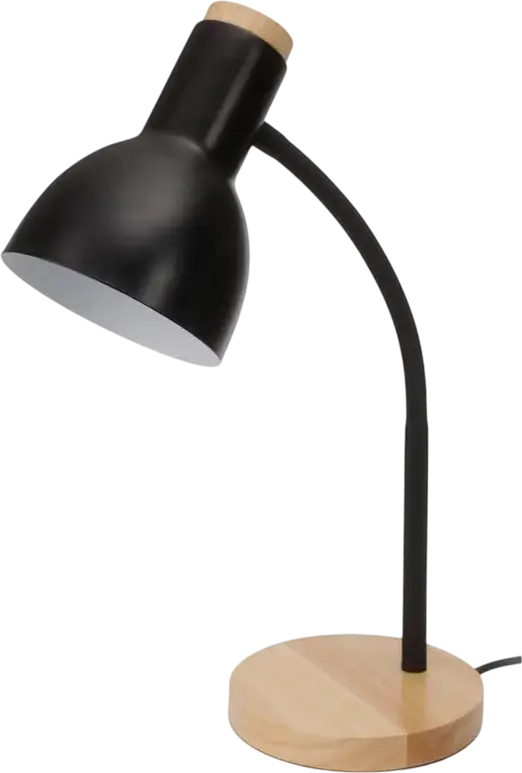 Lampa de birou Platinet PDL333, Negru