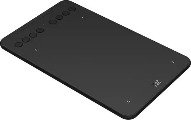 Графический планшет XP-Pen Deco Mini7 V2, 16384 уровня нажатия, стилус P05D без батареи, наклон 60°, 8 клавиш быстрого доступа, USB-C, Android