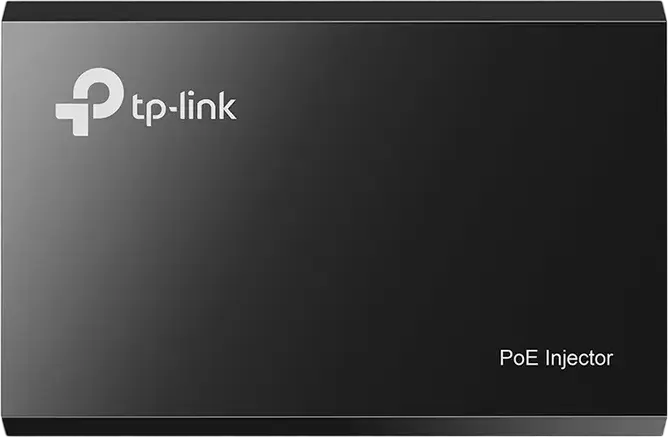 TP-Link TL-POE150S Gigabit PoE Injector, IEEE 802.3af Standard, 15.4W Max Power Output, 48V, Auto-Sensing Algorithm, 100m Transmission Distance, Black