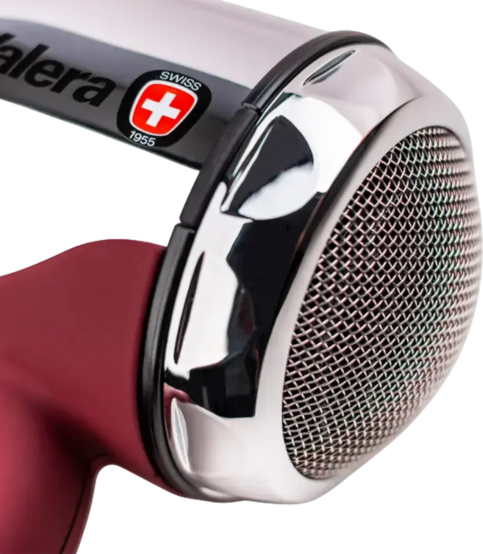 Valera Classic 195 Professional Hair Dryer 2100W with Ionization, AC Motor, Chrome-plated Steel Housing, Cool Shot, 3m Cable and 2 Concentrator Nozzles