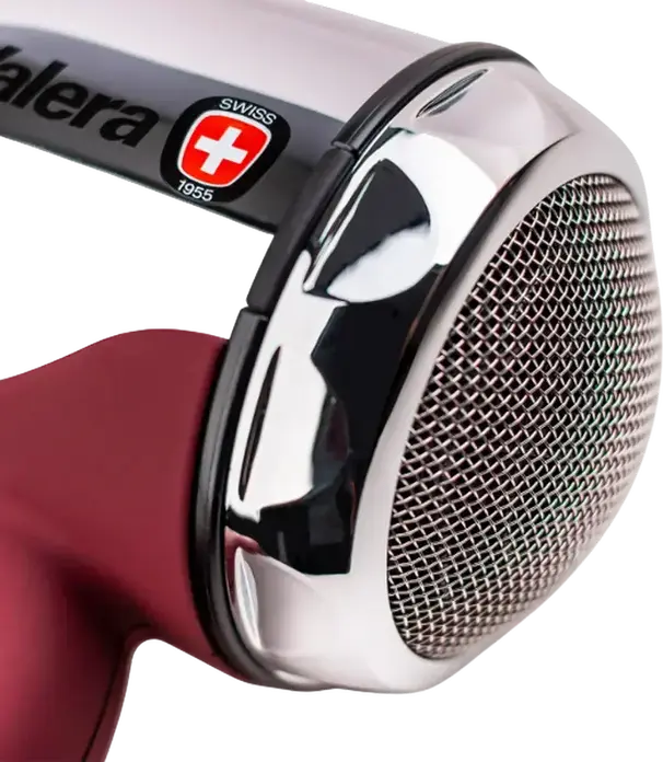 Valera Classic 195 Professional Hair Dryer 2100W with Ionization, AC Motor, Chrome-plated Steel Housing, Cool Shot, 3m Cable and 2 Concentrator Nozzles