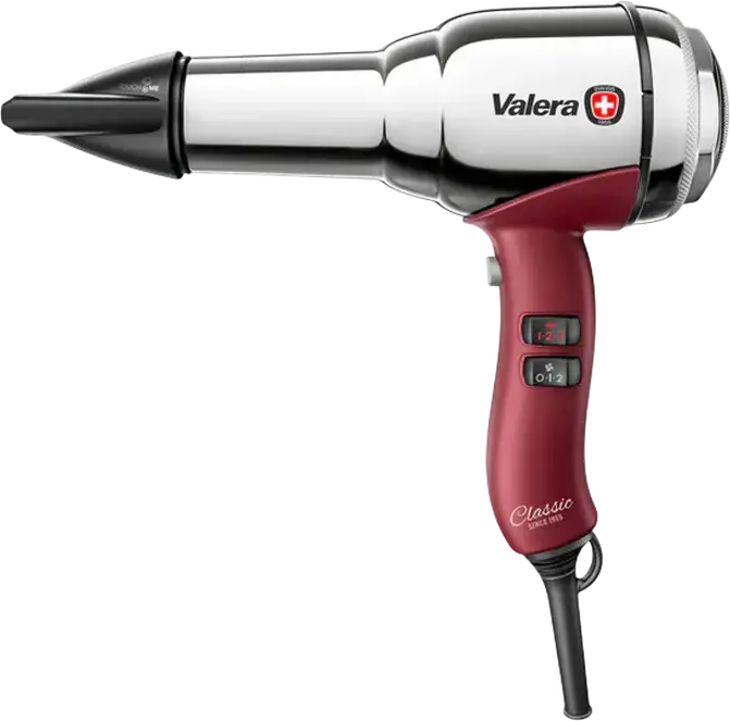 Uscător de păr Valera Classic 195, 2100W, Roșu