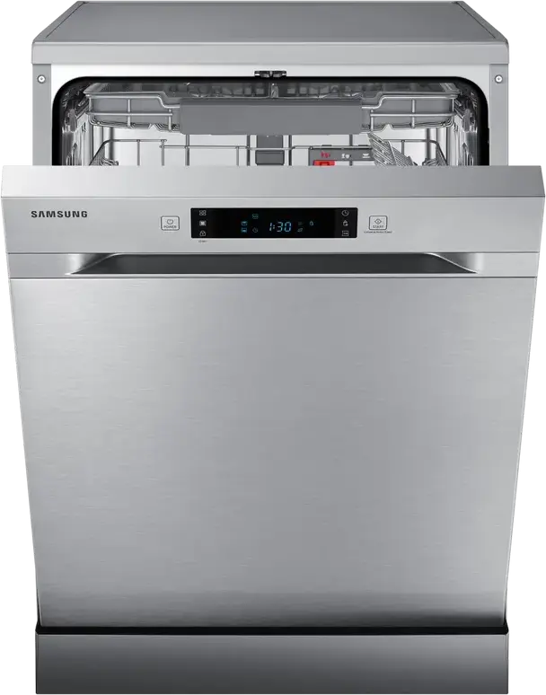 Samsung DW60A6092FS Freestanding Dishwasher, 14 Place Settings, Color: Stainless Steel, Auto Door Open, Hygiene Care, 7 Programs, Energy Class D, 84.5x59.8x60 cm