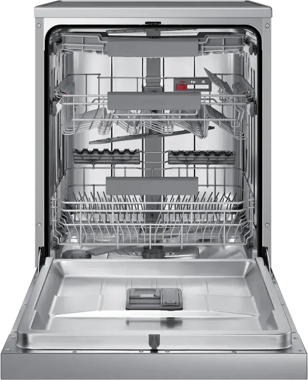Samsung DW60A6092FS Freestanding Dishwasher, 14 Place Settings, Color: Stainless Steel, Auto Door Open, Hygiene Care, 7 Programs, Energy Class D, 84.5x59.8x60 cm