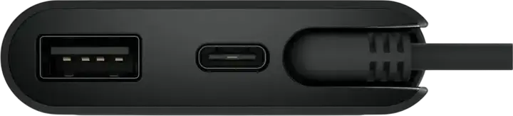 Dell Pro 4-in-1 USB-C Travel Hub DA225, USB Type-C Interface, 1x HDMI, 1x USB 3.2 Gen 2 Type-A, 2x USB 3.2 Gen 2 Type-C, Black