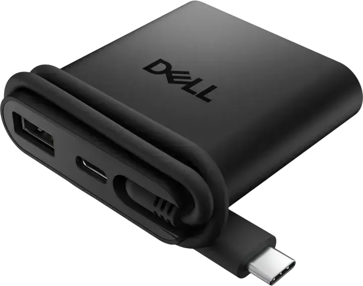 Adaptor Hub DELL DA225, Negru