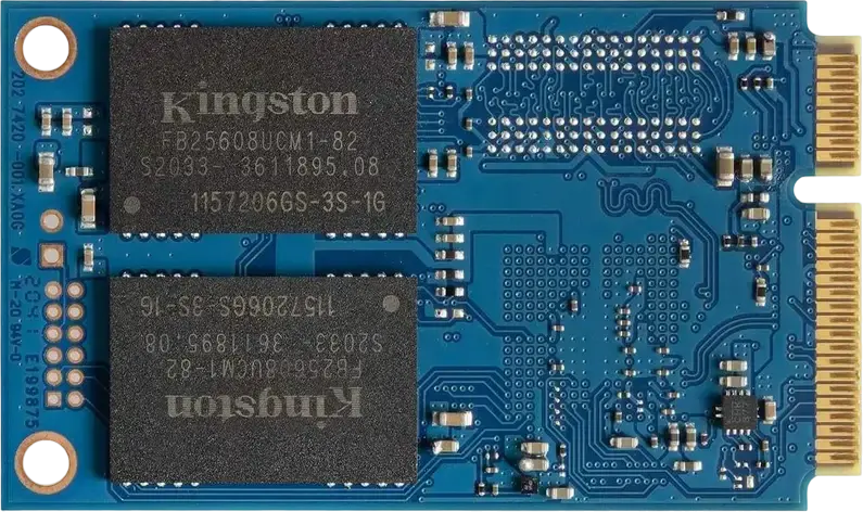 Kingston KC600 512GB mSATA SSD, SATA Rev 3.0 6Gb/s, 3D TLC NAND, 550MB/s Read, 500MB/s Write, AES 256-bit Hardware Encryption, TCG Opal 2.0