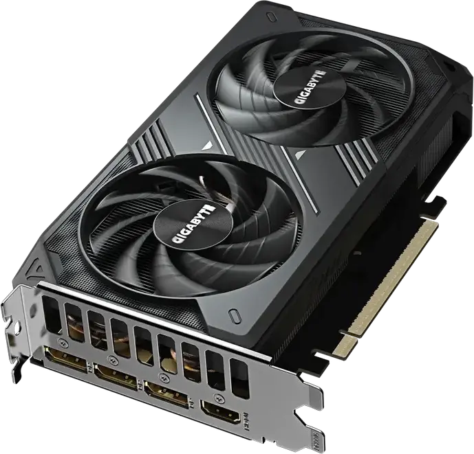 Видеокарта Gigabyte GeForce RTX 5060 Windforce Max OC GV-N5060WF2MAX OC-8GD, 8GB GDDR7, 128-bit, Boost Clock 2512 MHz, DP 2.1, HDMI 2.1