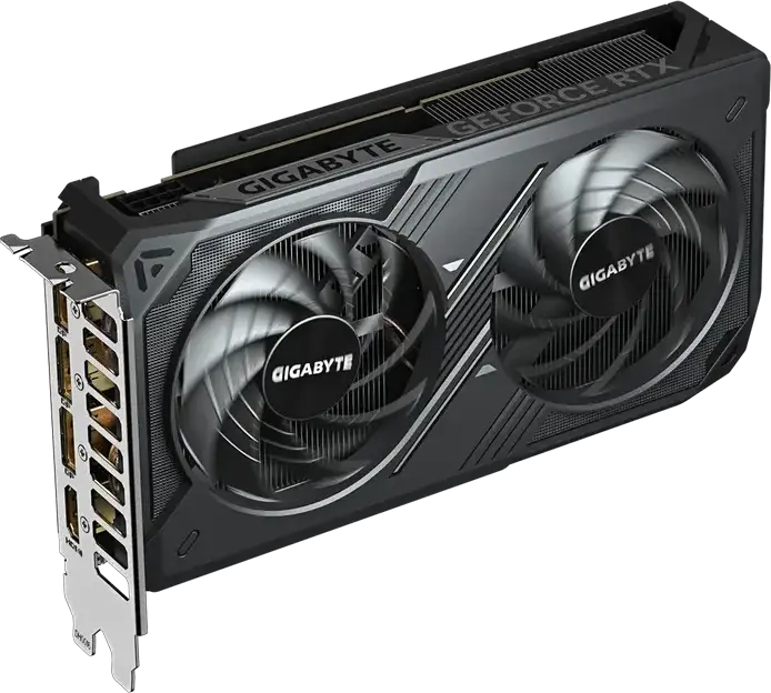 Видеокарта Gigabyte GeForce RTX 5060 Windforce Max OC GV-N5060WF2MAX OC-8GD, 8GB GDDR7, 128-bit, Boost Clock 2512 MHz, DP 2.1, HDMI 2.1