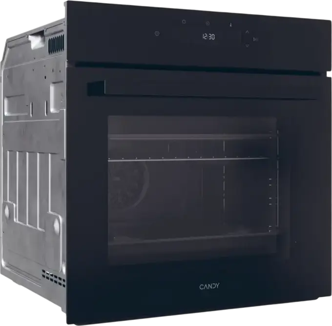 Cuptor Electric Încorporabil Candy FMBC T828S WF, Black Moderna, 70L, Clasa Energetică A+, Wi-Fi și Bluetooth, Curățare prin Hidroliză, Tavă Steam&BBQ