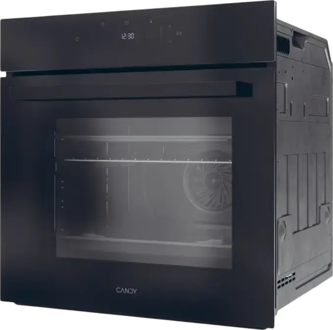 Cuptor Electric Încorporabil Candy FMBC T828S WF, Black Moderna, 70L, Clasa Energetică A+, Wi-Fi și Bluetooth, Curățare prin Hidroliză, Tavă Steam&BBQ