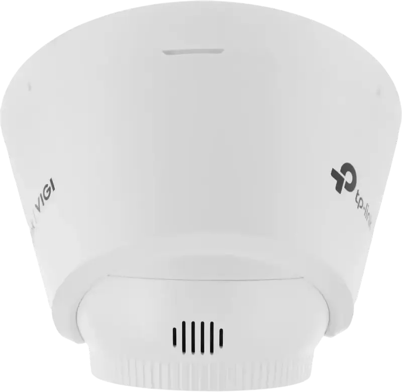 TP-Link VIGI C440 4MP IP Turret Surveillance Camera, 2.8mm Lens, f/1.6 Aperture, 30m IR Night Vision, Built-in Mic and Speaker, H.265+, ONVIF, White