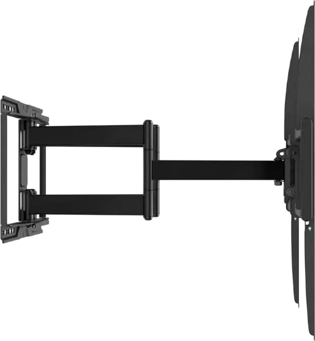 Suport de perete orientabil și pivotant Gembird WM-105ST-01 pentru ecrane 50-105 inch, VESA pana la 900x600mm, Capacitate 75kg, Otel, Negru, cu Organizator Cabluri