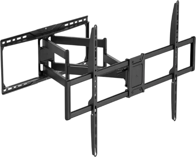 Suport de perete orientabil și pivotant Gembird WM-105ST-01 pentru ecrane 50-105 inch, VESA pana la 900x600mm, Capacitate 75kg, Otel, Negru, cu Organizator Cabluri