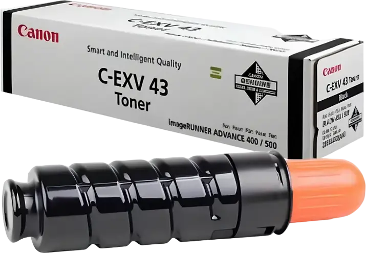 Canon EXV-37 EXV-43 Toner Cartridge Black for iR 1730 1740 1750 and imageRUNNER ADVANCE 400 500, GPR-39 NPG-55 GPR-48 NPG-61, 15100 Page Yield