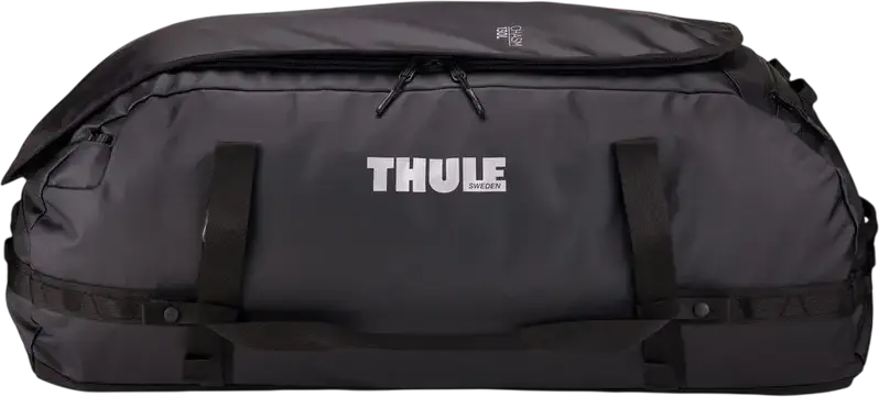Thule Chasm Transformer 130L Sport Travel Duffel Bag, Convertible Backpack, Weather-Resistant Nylon, Wide Mouth Opening, Black