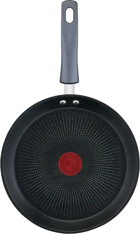 Tiga pentru clătite Tefal G7313855 Daily Cook, 25 cm, Oțel Inoxidabil cu Strat Non-Stick de Titan, Compatibilă cu Inducție, Indicator Termic Thermo-Spot
