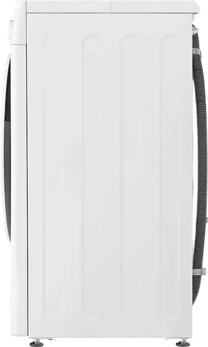 Стиральная машина LG F2WR509SWW с фронтальной загрузкой, 9 кг, Inverter Direct Drive AI DD, функция пара Steam, 1200 об/мин, класс A, узкая 60x85x47.5 см, белая