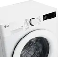 Стиральная машина LG F2WR509SWW с фронтальной загрузкой, 9 кг, Inverter Direct Drive AI DD, функция пара Steam, 1200 об/мин, класс A, узкая 60x85x47.5 см, белая