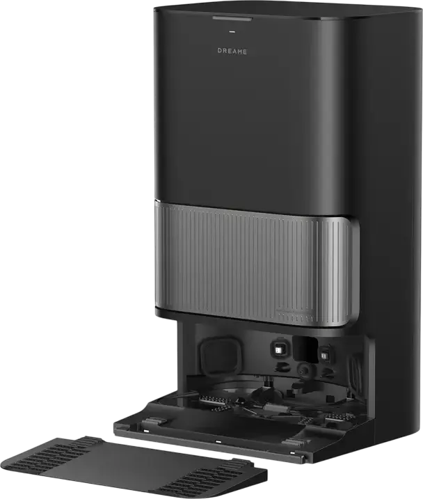 Робот-пылесос с влажной уборкой Dreame L40 Ultra, мощность всасывания 11000Па, Lidar-навигация, автоочистка и мойка швабр, HEPA-фильтр, 5200мАч, Черный