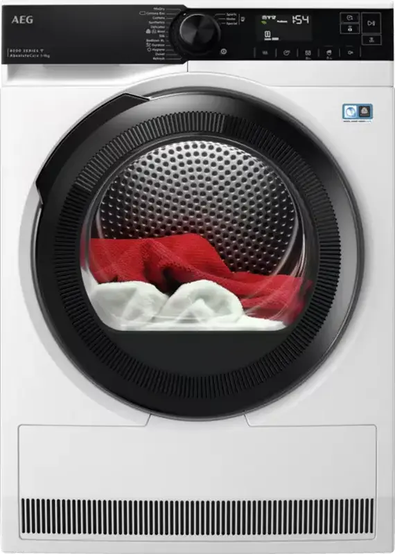 Uscător de rufe AEG TR839P4CE, 9kg, Alb