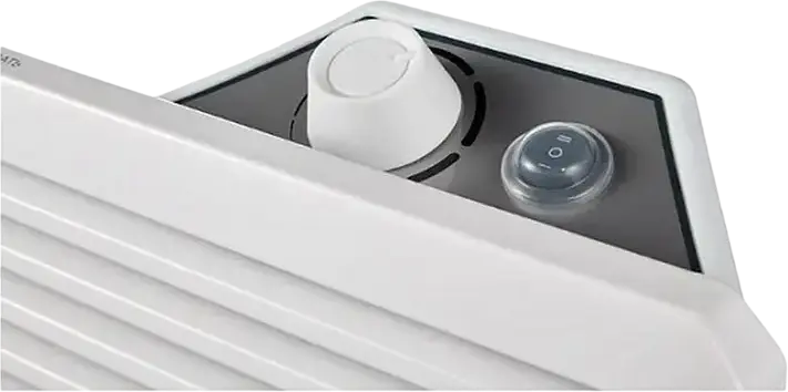Electrolux Torrid Electric Convector Heater, 1000W, Monolith Heating Element, Mechanical Control, Thermostat, Wall or Floor Mount, White, 15 m2