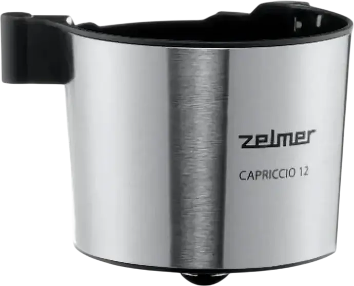 Zelmer ZCM1200 Capriccio 12 Drip Coffee Maker, 680W, 1.2L Capacity, 12 Cups, Glass Carafe, Permanent Filter, Anti-Drip System, Black