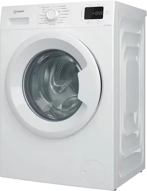 Indesit MyTime IMA 762 Front-Loading Washing Machine, 7 kg Capacity, 1200 rpm Spin, Energy Class A, Steam Assistance, Push&Go, White