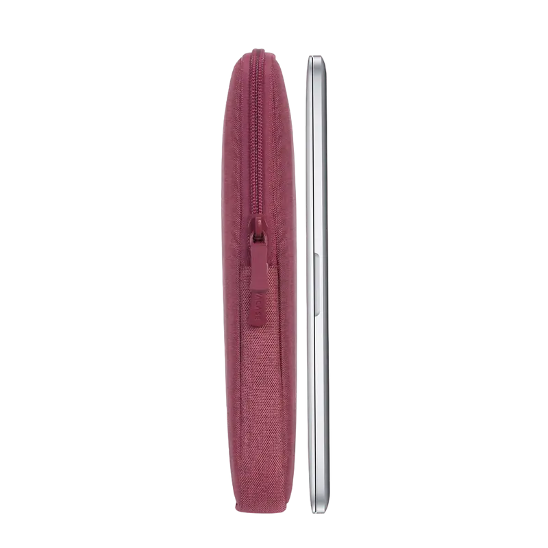 Husa Laptop RivaCase Suzuka 7704 14 inch, Material RPET Reciclat Eco-friendly, Rezistenta la Apa, cu Interior din Plush si Buzunar pentru Tableta