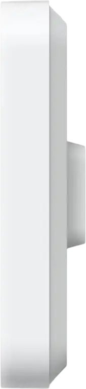 Ubiquiti UniFi U7-IW WiFi 7 In-Wall Access Point, 802.11be, 3x 2.5 GbE RJ45 Ports, PoE+ Input/Output, MU-MIMO, White Polycarbonate and Aluminum