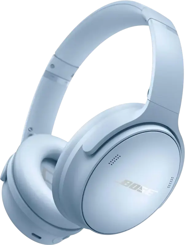 Casca Bose QuietComfort Wireless Over-Ear cu Anulare Activă a Zgomotului (ANC), Bluetooth 5.1, Wind Block, Autonomie 24h, Microfon Integrat, Moonstone Blue
