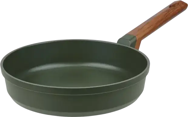 Tiga din Aluminiu Resto 93709 Sadr 24 cm, Strat Non-stick Queenhome, Mânere Bakelit, Compatibilă cu Inducție, Verde