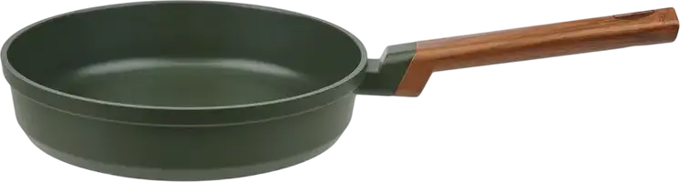 Tiga din Aluminiu Resto 93709 Sadr 24 cm, Strat Non-stick Queenhome, Mânere Bakelit, Compatibilă cu Inducție, Verde