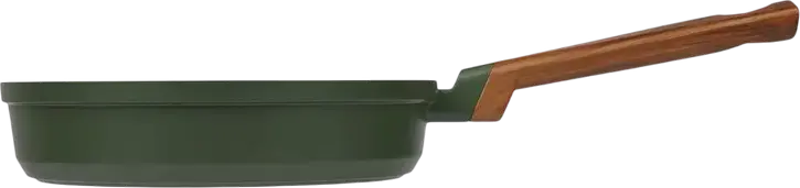 Tiga din Aluminiu Resto 93709 Sadr 24 cm, Strat Non-stick Queenhome, Mânere Bakelit, Compatibilă cu Inducție, Verde