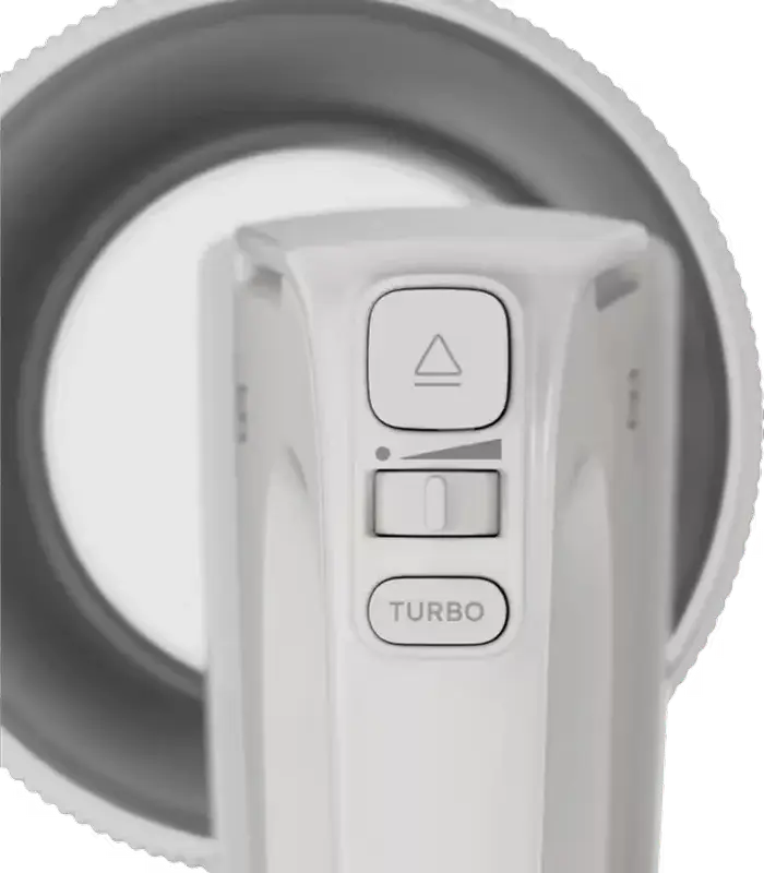 Electrolux ESM4W Series 500 Stand Mixer, 500W Hand Mixer with 3.6L Stainless Steel Bowl, 5 Speed Settings, Turbo Mode, White