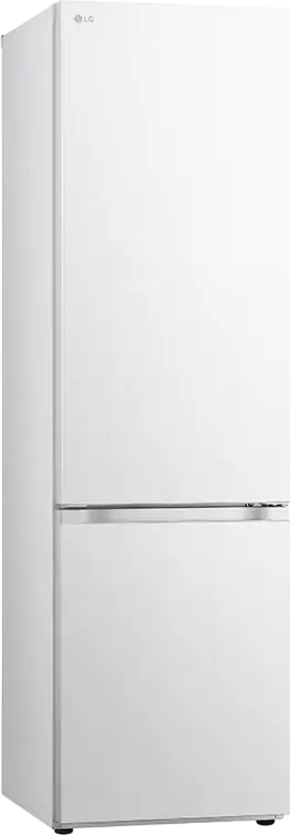 Frigider Combinat LG GBV3200DSW, Congelator Jos, Total No Frost, Compresor Smart Inverter, Volum Net 387L, DoorCooling+, LinearCooling, Culoare: Alb