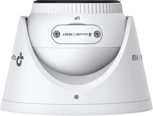 TP-Link VIGI C445 4MP Turret Network Camera, 2.8 mm Focal Length, IP67 Waterproof Metal Housing, Full-Color Night Vision 30m, True WDR 120dB, Two-Way Audio, PoE, AI Detection