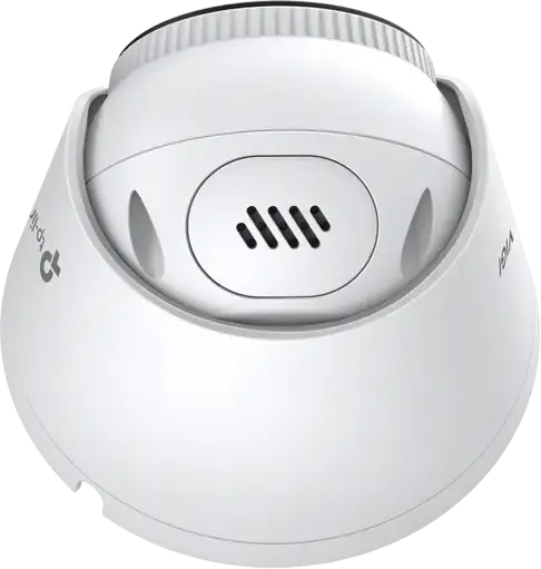 TP-Link VIGI C445 4MP Turret Network Camera, 2.8 mm Focal Length, IP67 Waterproof Metal Housing, Full-Color Night Vision 30m, True WDR 120dB, Two-Way Audio, PoE, AI Detection