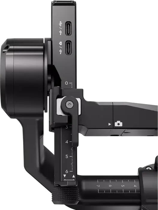DJI RS 5 Combo 3-Axis Gimbal Stabilizer, 3.0 kg Payload, Automatic Axis Locks, Vertical Shooting, Aluminum, Black, with Intelligent Tracking Module