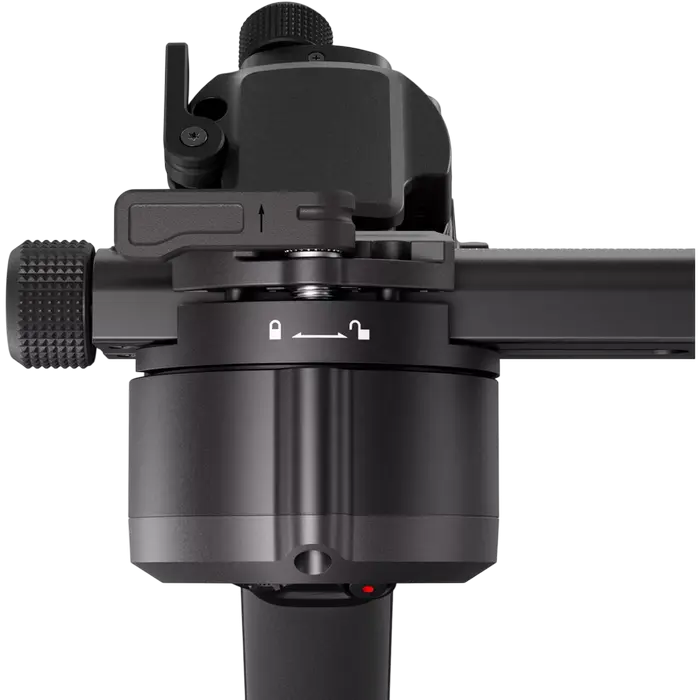 DJI RS 5 Combo 3-Axis Gimbal Stabilizer, 3.0 kg Payload, Automatic Axis Locks, Vertical Shooting, Aluminum, Black, with Intelligent Tracking Module