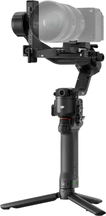 DJI RS 5 Combo 3-Axis Gimbal Stabilizer, 3.0 kg Payload, Automatic Axis Locks, Vertical Shooting, Aluminum, Black, with Intelligent Tracking Module